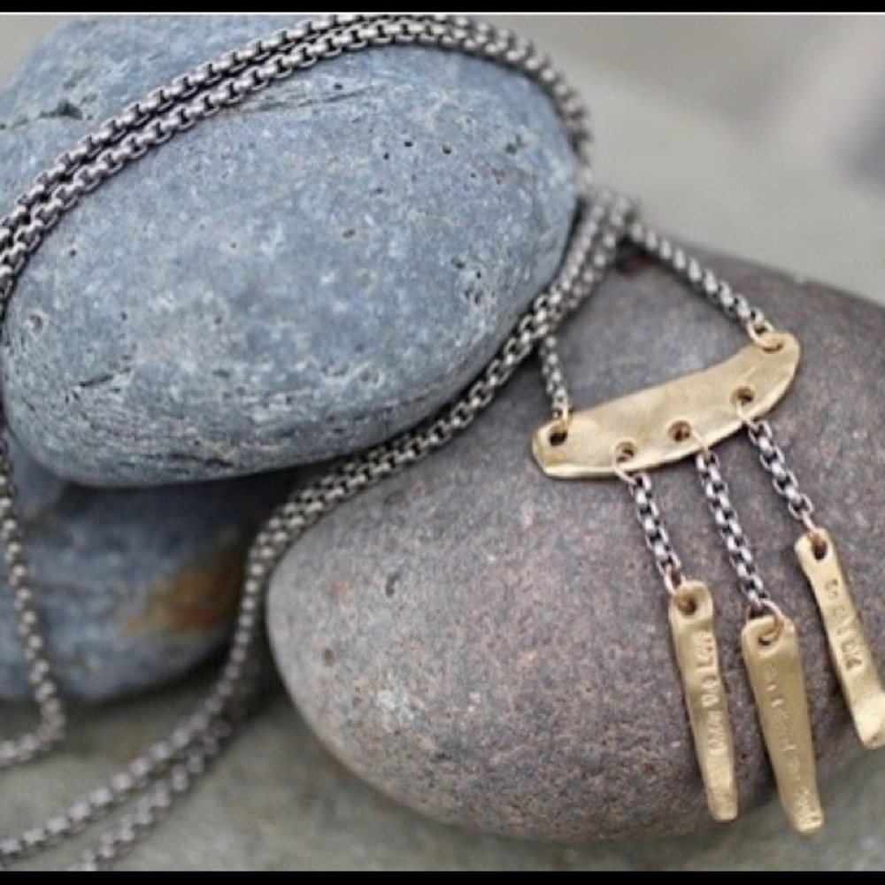 Show The Love 32” brass and titanium chain